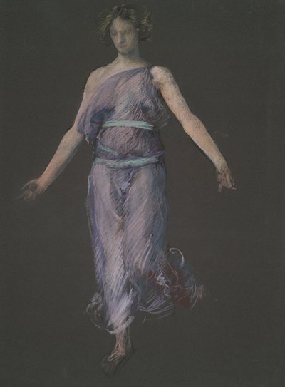 Estudo de figura possível para de Edwin Austin Abbey