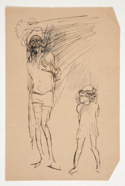 Estudo preliminar para o Amor de Edwin Austin Abbey