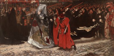 Richard, Duque de Gloucester e Lady Anne, 1896 de Edwin Austin Abbey