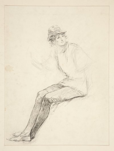 Rosalind em roupa masculina de Edwin Austin Abbey