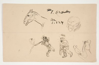 Folha de estudos de jogadores de cricket de Edwin Austin Abbey