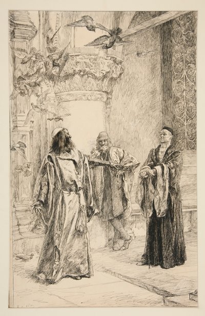 Shylock: de Edwin Austin Abbey