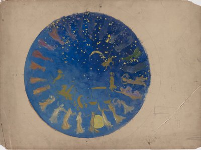 Estudo para de Edwin Austin Abbey