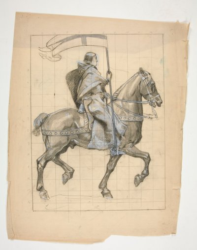 Estudo para de Edwin Austin Abbey