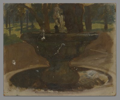 Estudo de uma fonte de Edwin Austin Abbey