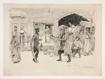 O retorno do nativo de Edwin Austin Abbey