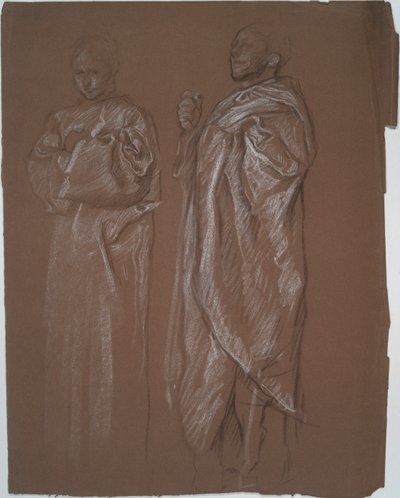 Estudo não identificado de Edwin Austin Abbey