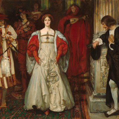 Quem é Sylvia O que é ela, que todos os swains a recomendam , c.1896-99 de Edwin Austin Abbey