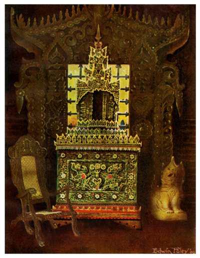 Móveis asiáticos, 1911-1912. de Edwin Foley