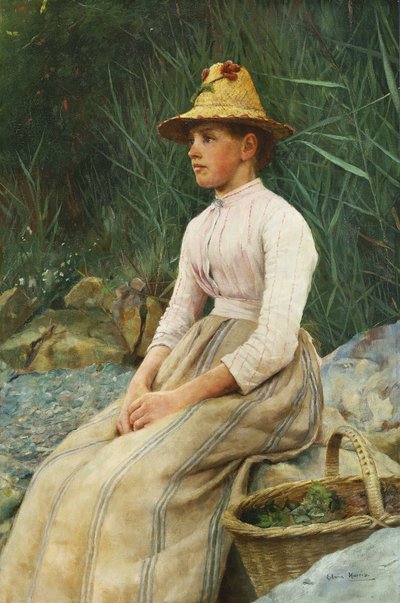 A menina mexilhão, de Edwin Harris
