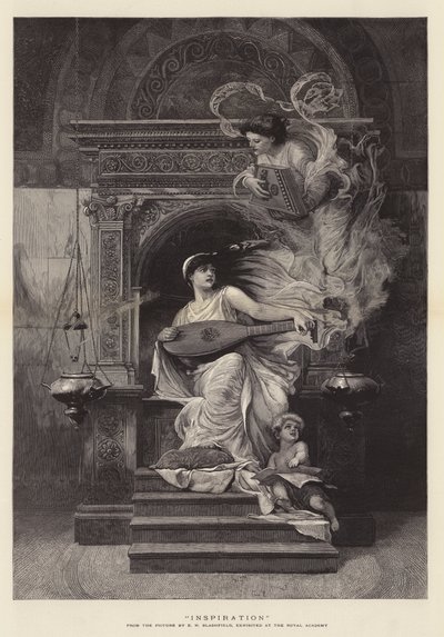 Inspiração de Edwin Howland Blashfield