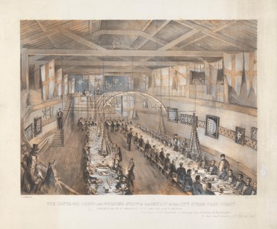 City Steam and Boat Company: Jantar aos Capitães de Edwin Jewitt