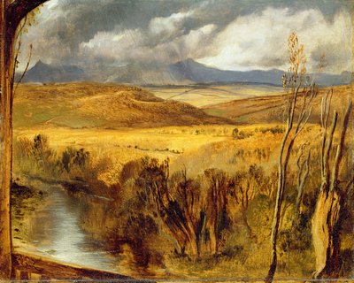 Uma paisagem das montanhas, c.1825-35 de Edwin Landseer