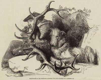 Deer-Stalking nas Highlands, observando o corpo de Edwin Landseer
