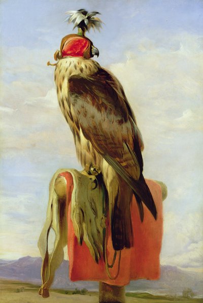 Falcão encapuçado de Edwin Landseer