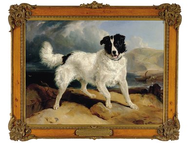 Netuno, a propriedade de William Ellis Gosling, Esq., 1824 de Edwin Landseer