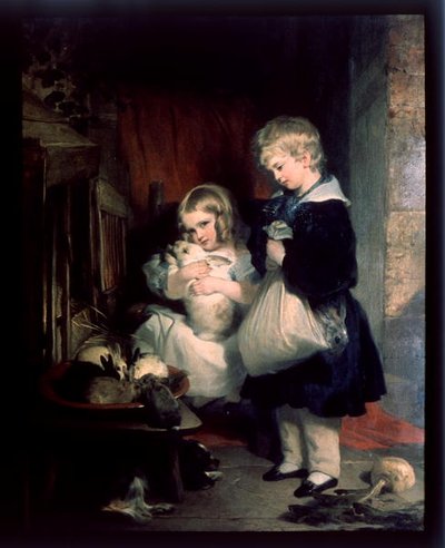 The Children of the Hon. Col. Seymour Bathurst (óleo sobre tela) de Edwin Landseer