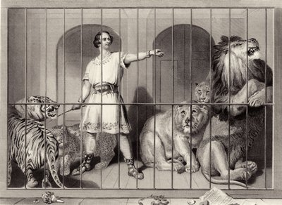 Van Amburgh e os Leões de Edwin Landseer