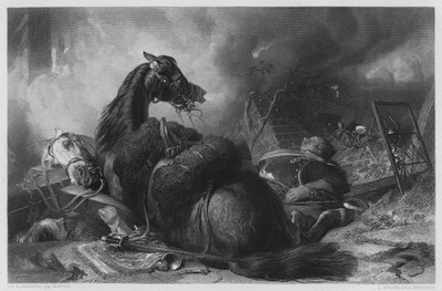 Guerra, da imagem na Galeria Vernon de Edwin Landseer