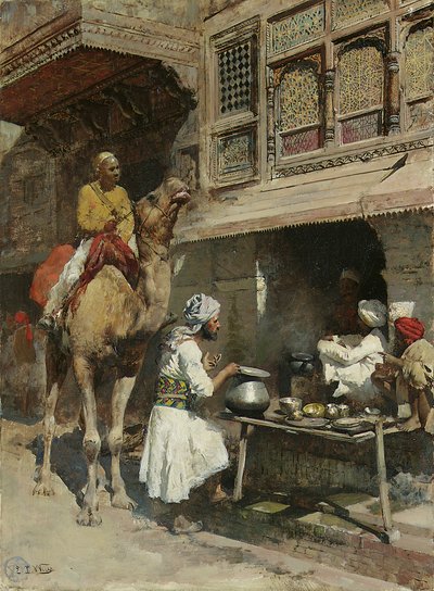 A loja do Metalsmith de Edwin Lord Weeks