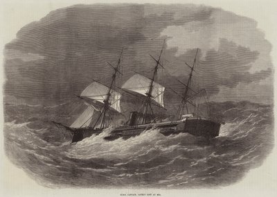 Capitão HMS, ultimamente perdido no Mar de Edwin Weedon