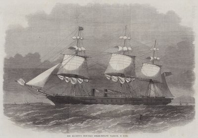 Guerreiro da Fragata a Vapor de Sua Majestade, 40 Armas de Edwin Weedon