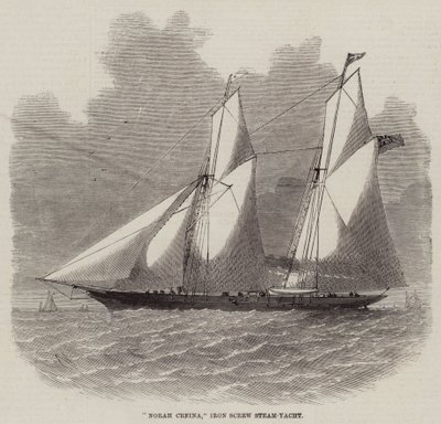 Norah Creina, Iate a Vapor de Parafuso de Ferro de Edwin Weedon