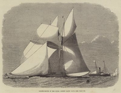 Partida de Vela do Royal London Yacht Club de Edwin Weedon