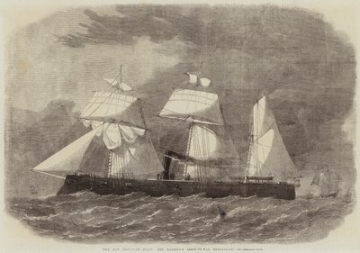 A nova frota de ferro, a Enterprise de Sloop-of-War de Sua Majestade de Edwin Weedon