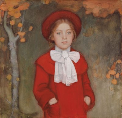 Leena, a filha do artista de Eero Järnefelt