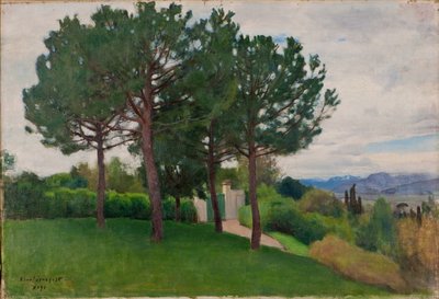 Paisagem de parque de Eero Järnefelt