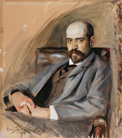 Retrato de Gunnar Berndtson de Eero Järnefelt