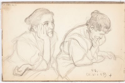 Saimi Järnefelt, Dois esboços de retratos de Eero Järnefelt
