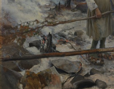 Sob o jugo (Queimando o mato) de Eero Järnefelt
