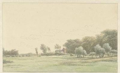 Paisagem nos arredores de Wageningen de Egbert van Drielst