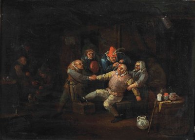 A Visita do Cirurgião (óleo sobre painel) de Egbert van II The Younger Heemskerk