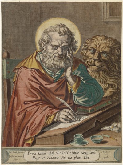 Marca Evangelista
Quatro evangelistas (título da série) de Egbert van Panderen