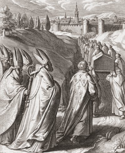 Procissão fúnebre de São Tomás de Aquino de Egbert van Panderen