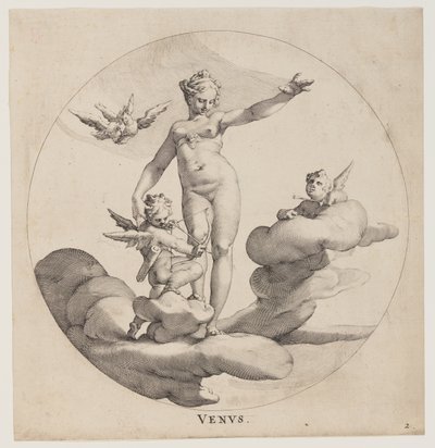 Vénus, de Três Deusas de Egbert van Panderen