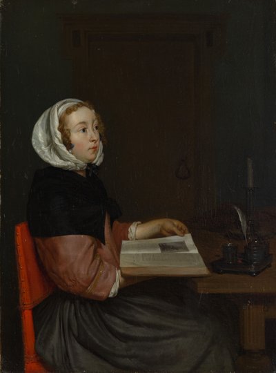 O leitor de Eglon van der Neer