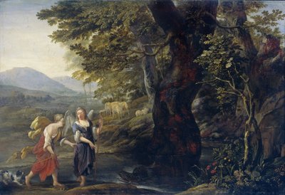 Tobias e o anjo de Eglon van der Neer