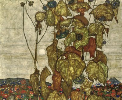 Sol de outono de Egon Schiele