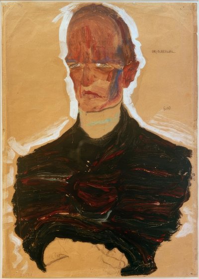Retrato do Dr. Oskar Reichel de Egon Schiele