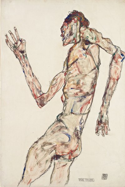 O dançarino de Egon Schiele