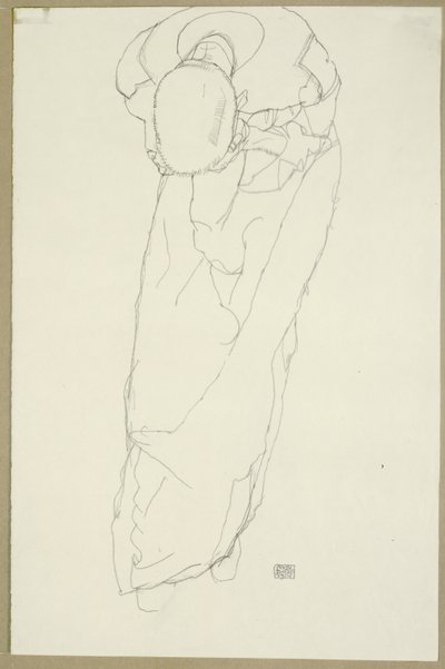 O Monge, 1914 de Egon Schiele