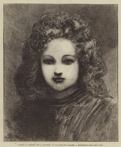 Jovem São Jorge, na Fine-Art Gallery, 5, Haymarket de Egron Sellif Lundgren