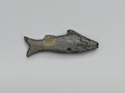 Figura de um peixe (faiança) de Egyptian