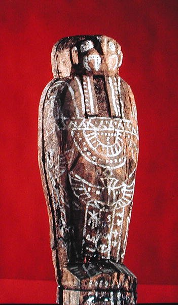 Sarcófago (madeira) de Egyptian