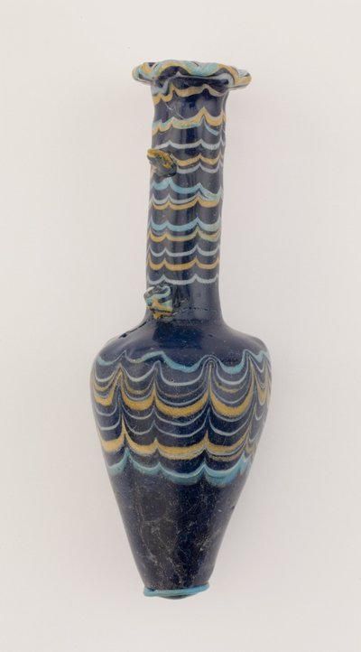 Garrafa, Novo Reino, c.1425-1362 aC (vidro) de Egyptian 18th Dynasty