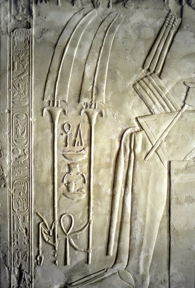 Antiquito egípcio: hieróglifos. Túmulo de Kherouef (TT192) (18ª Dinastia de Egyptian 18th Dynasty